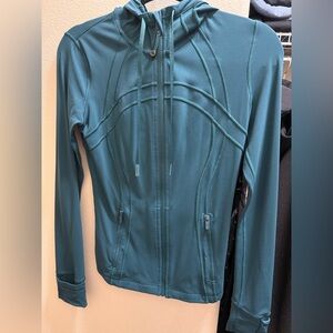 Lululemon teal define jacket size 6